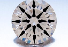 Beautiful Diamond for Less Than $10,000: 1.26 Carats, J Color, VS2 Clarity, AGS Certified Hearts and Arrows Round Brilliant Cut