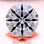 Great Diamond for $5,500; 1.02 Carats, J Color, SI2 Clarity, AGS Certified Hearts and Arrows Round Brilliant Cut