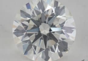 One Carat Round Diamond for $4,000: 1.07 Carats, J Color, Si2 Clarity, Excellent Cut