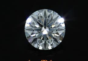 One Carat Round Diamond For $8,000 – I Color, VS1 Clarity, Ideal Cut AGS Certified Hearts and Arrows Diamond