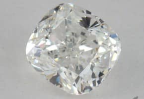 One Carat Cushion Cut Diamond For $4,000: 1.00 Carats, H Color, SI1 Clarity GIA Certified Diamond