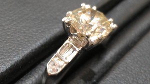 1.60 Ct M-N SI1 in Platinum Setting 9995.00