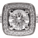 Q&A: Princess or Round for Halo Pave Setting