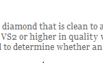 Q&A: Looking for an Eye-Clean K Color Diamond