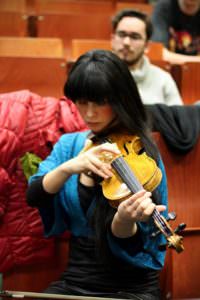 Jenny Playing the Violin