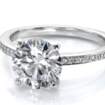 Q&A: Looking for an Oval Diamond for a White Gold Pave Setting with Around $3,000 Budget