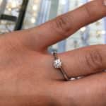 Q&A: Help Choosing a 0.3 Ct. Round Diamond for a White Gold Engagement Ring