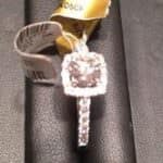 Q&A: Looking for a Princess or Cushion Cut Center Diamond for a White Gold Halo Ring of Total 1.22 Carats