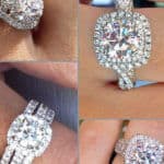 Q&A: Looking for a Cushion Shaped Diamond for a White Gold Double Shank Halo Setting