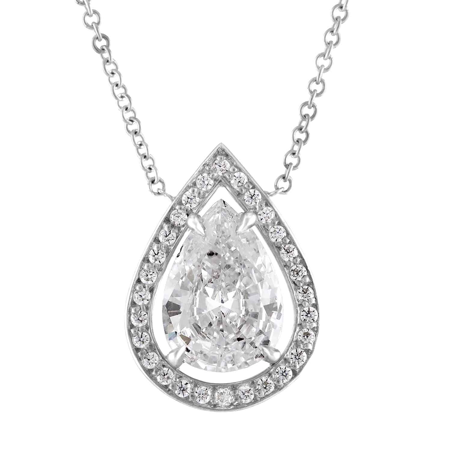 small diamond pendant design
