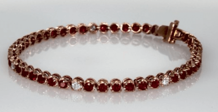 Vintage Gemstone Bracelet for Mom