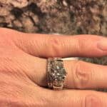 Q&A: Choosing a Round Diamond for a Yellow Gold Side Stone Ring With $13k Budget