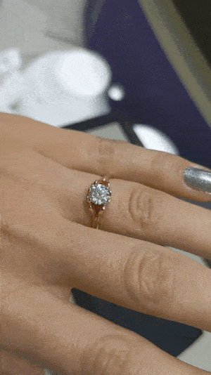 First Engagement Ring at Cerrone