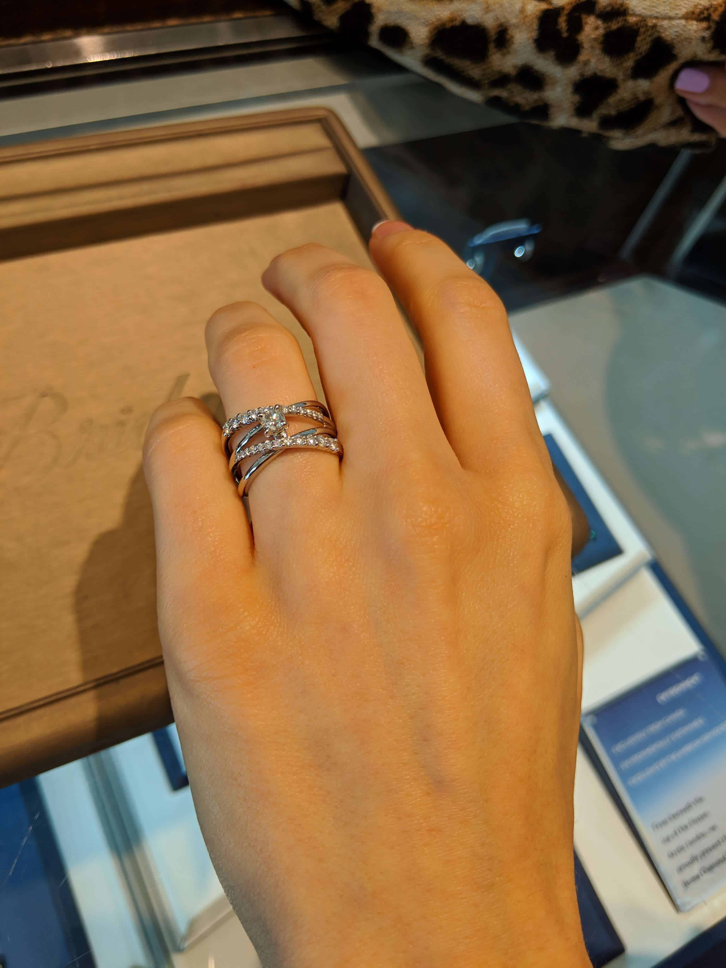 Ben bridge hotsell engagement ring