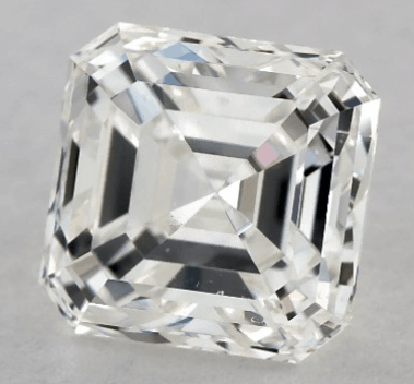 1ct G SI1 asscher cut from james allen