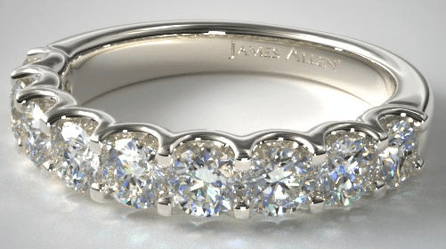 Nine stone Diamond Ring from James Allen
