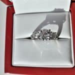 Q&A: Help Finding a Round Center Stone For a White Gold Three-Stone Setting With a $20,000 Budget