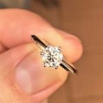 Q&A: Stunning Solitaire Ring With a 1.00 Ct. Round Diamond