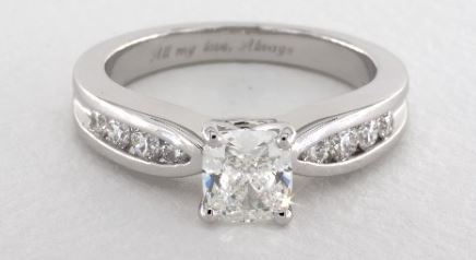 Blue nile engraving deals