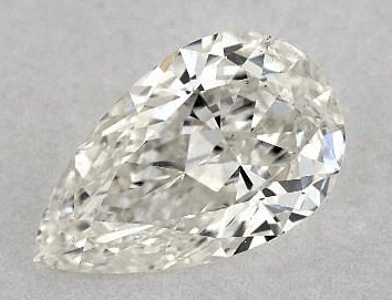 Eye-clean SI1 Pear Shape Diamond from James Allen