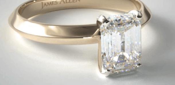 Flat Tab prong setting