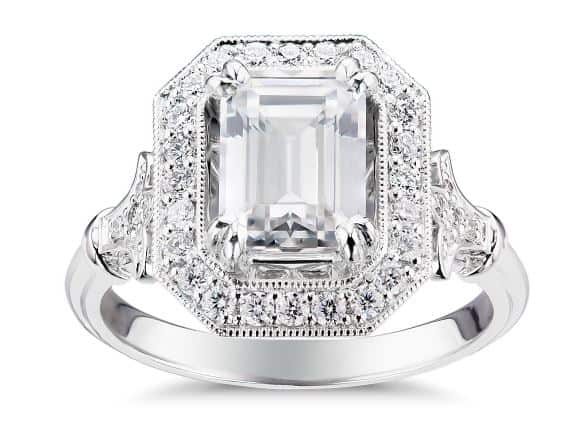 Vintage 25k engagement ring