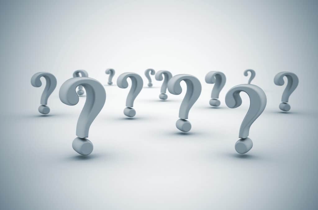 Question marks