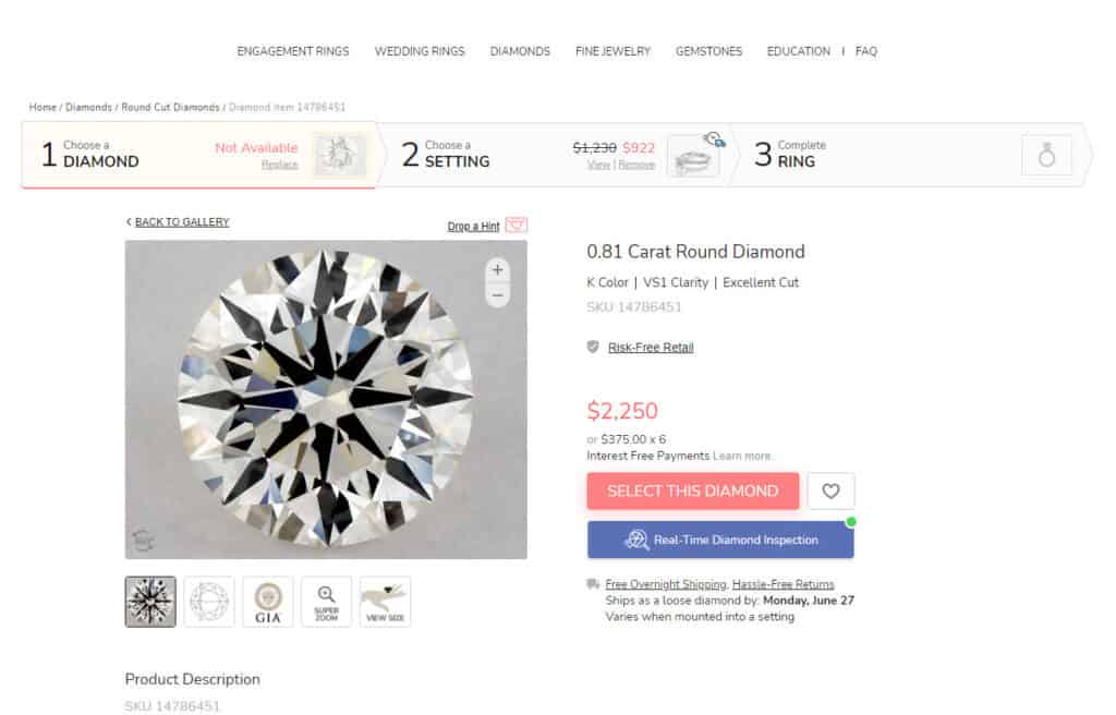 2022 Best Places To Buy Engagement Ring Online The Diamond Pro