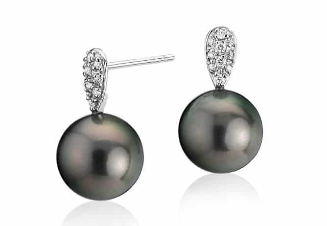 Tahitian Cultured Pearl Earrings