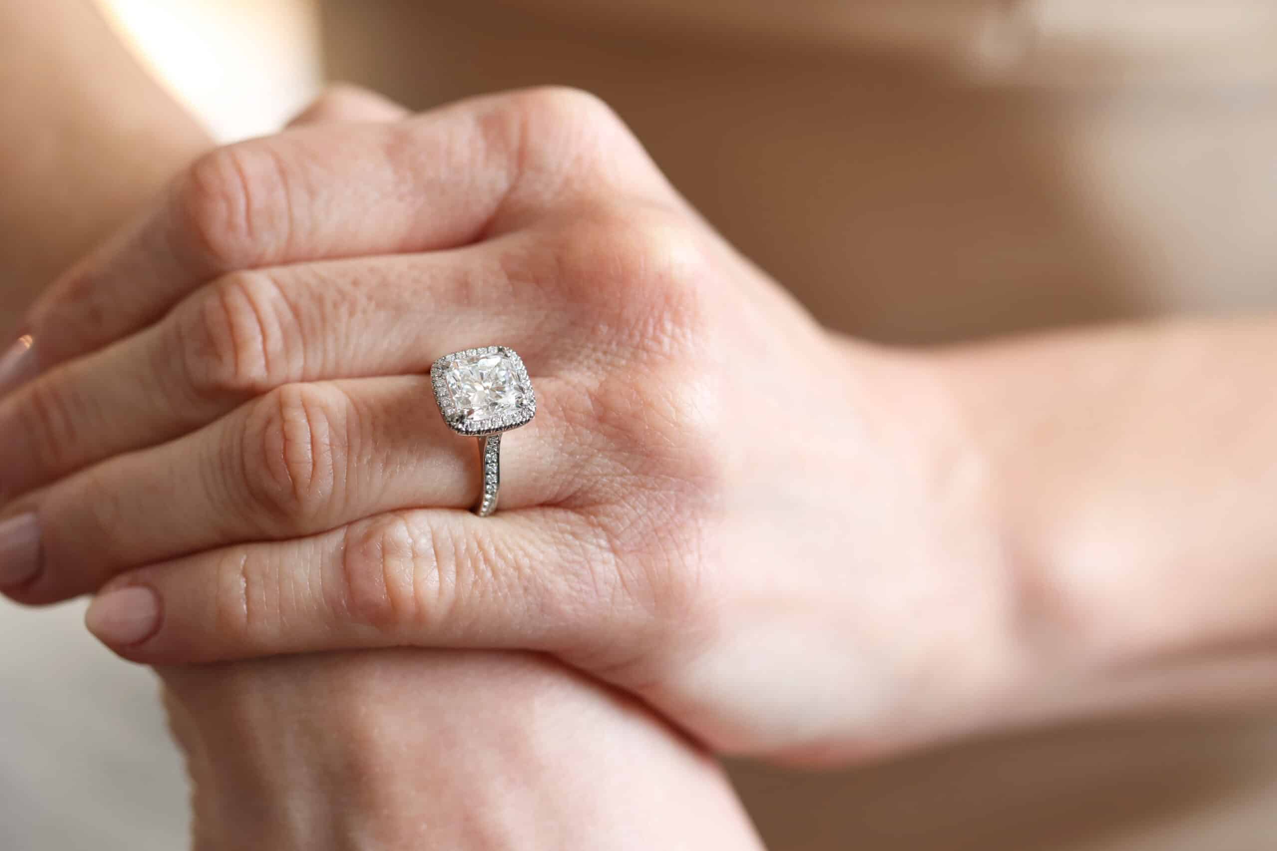 Rosa Diamant Ring Einfacher Solitär Verlobungsring 3 Karat - Etsy Österreich