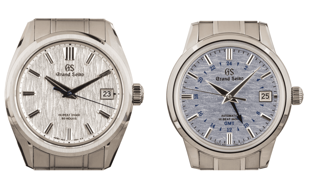 Grand Seiko watches with nature-inspired dials