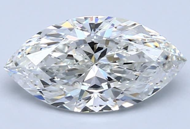 A well cut marquise diamond