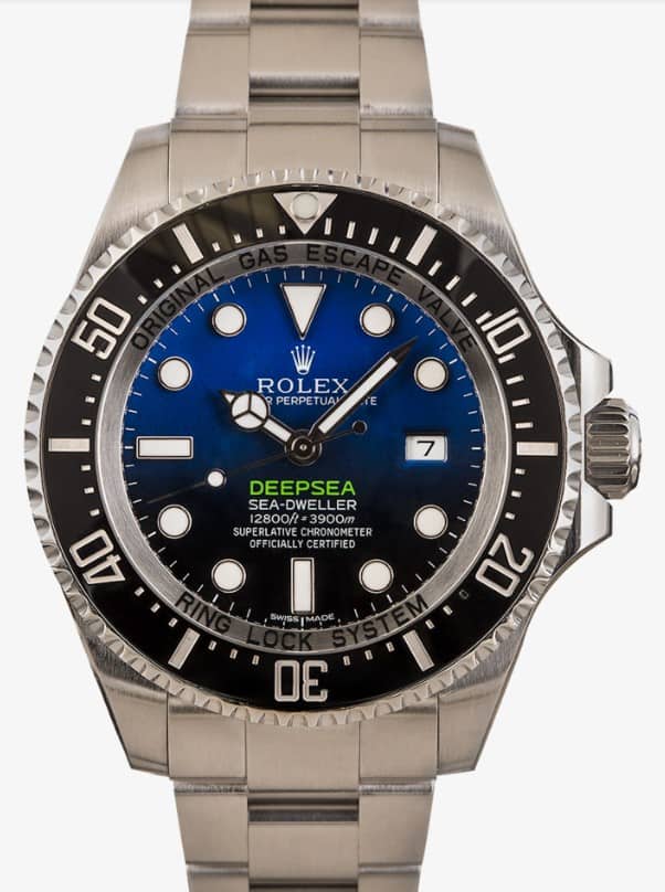 Rolex Sea-Dweller Ceramic Bezel in Titanium
