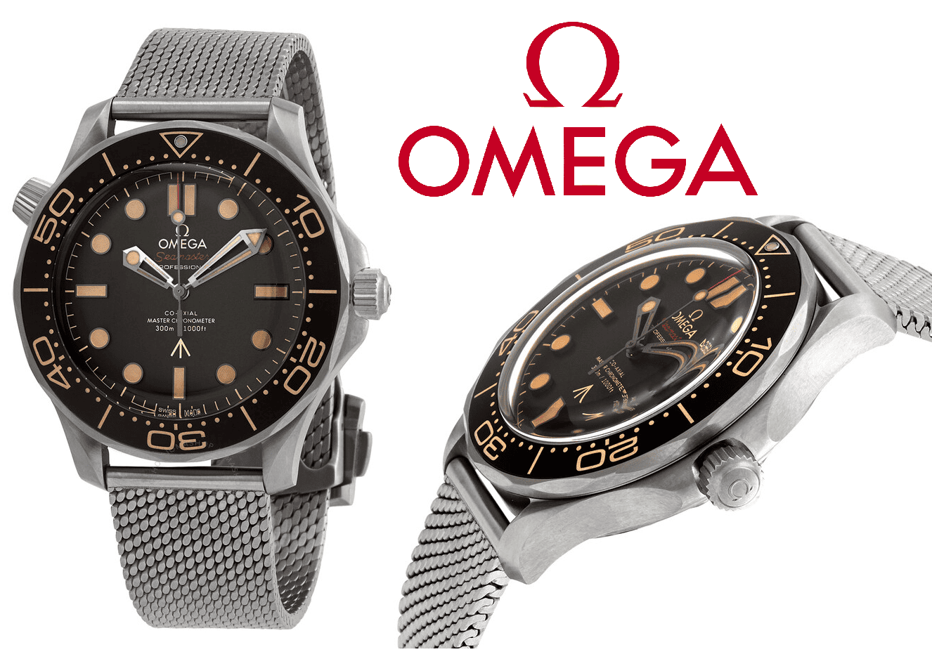 james Bond inpired Omega Seamaster watch