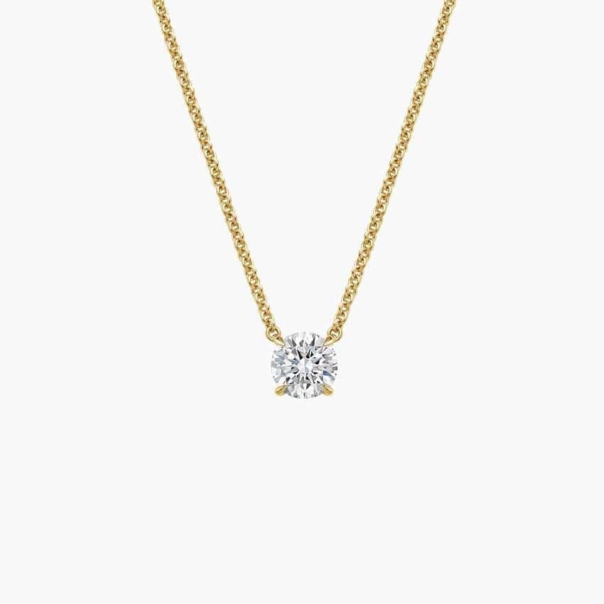 Perfect Solitaire Lab Diamond Pendant