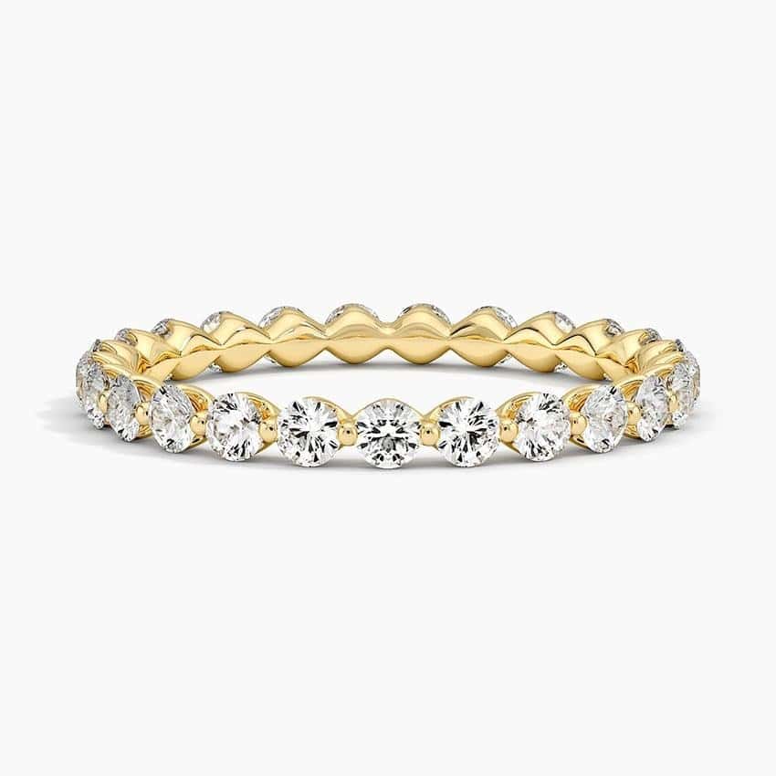 Riviera Eternity Lab Diamond Ring